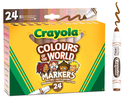 Marcadores Crayola Colors of the World x24 Colores