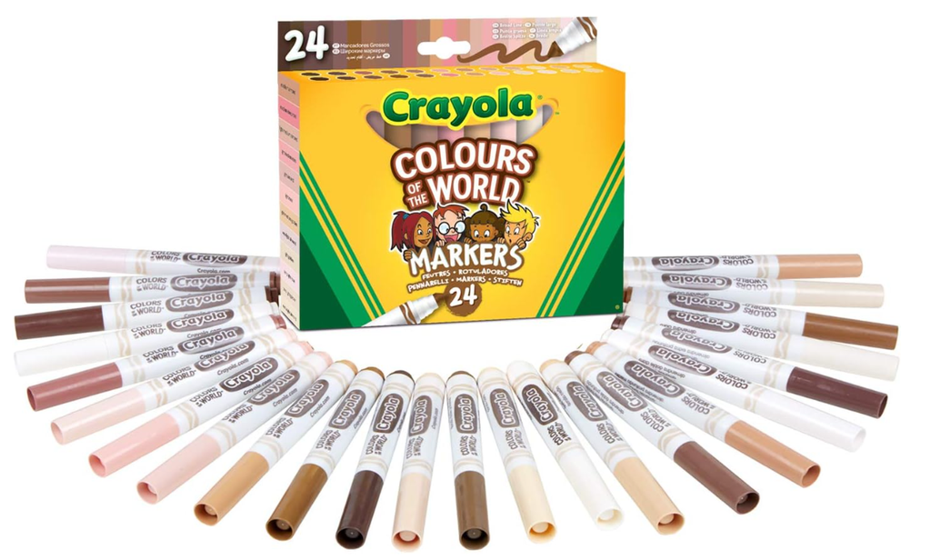 Marcadores Crayola Colors of the World x24 Colores