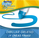 Marcadores Crayola Supertips x120 Colores