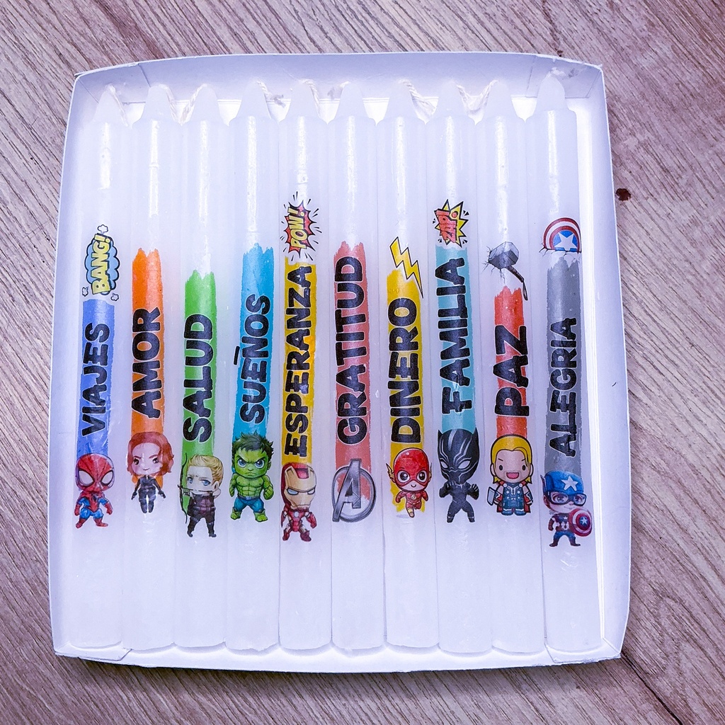 Vengadores Velas
