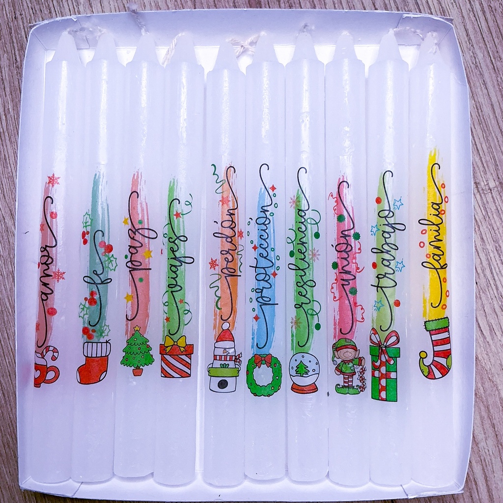 Navidad Color Velas