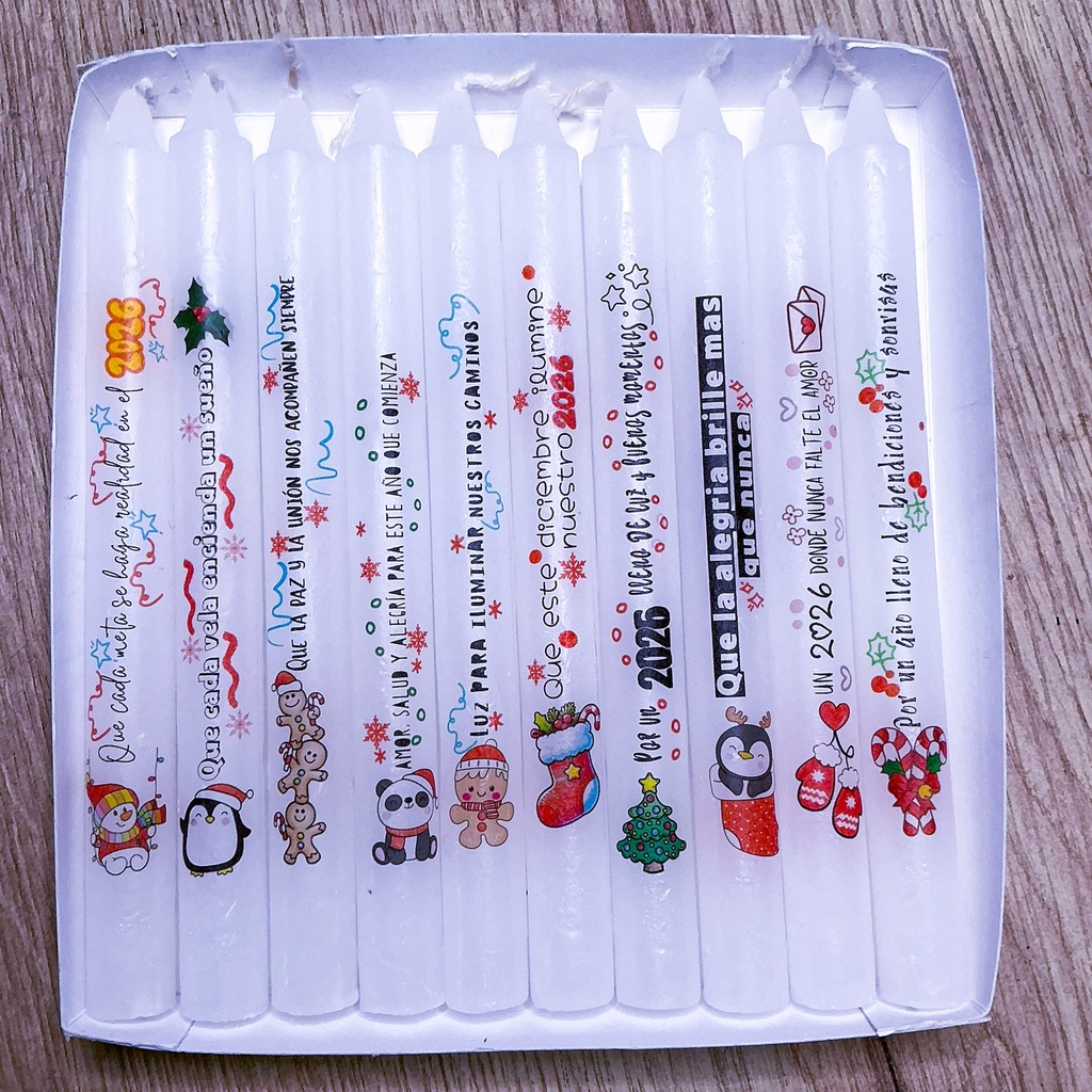 Buenos Desos Navidad Velas