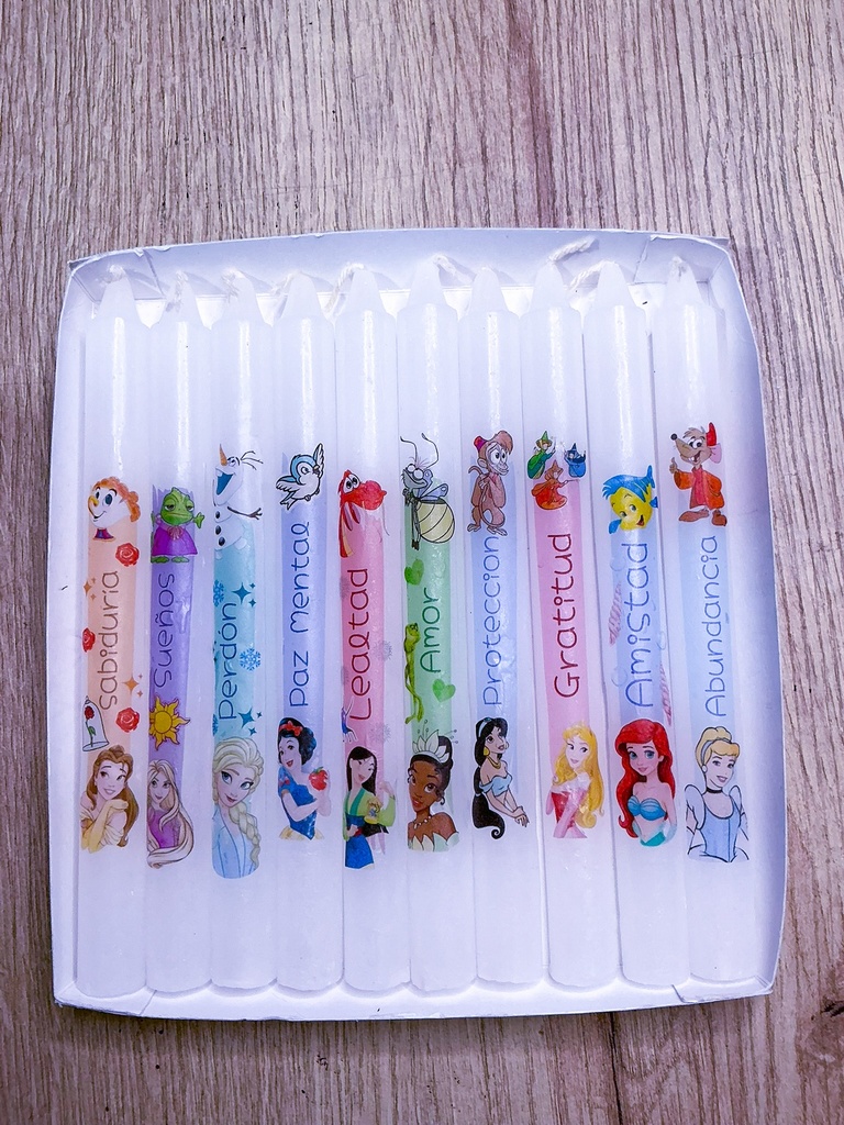 Princesas Velas