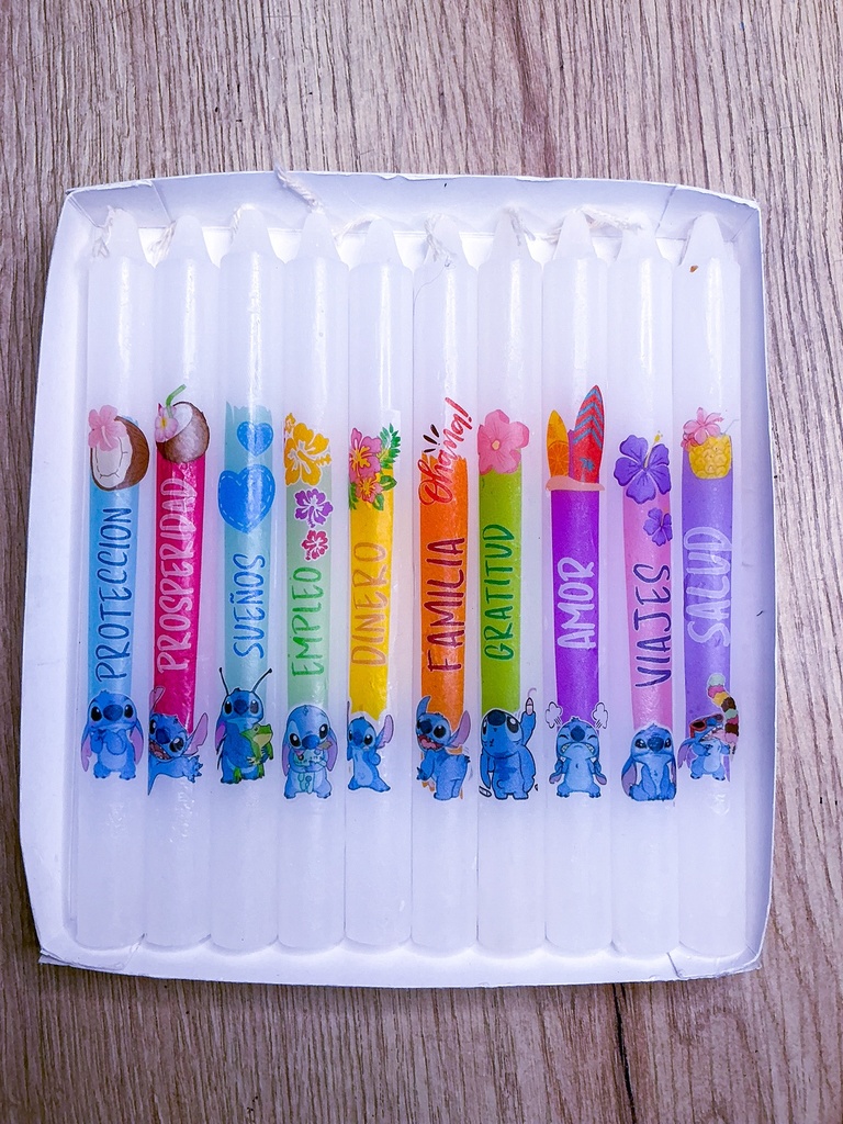 Stich Color Velas