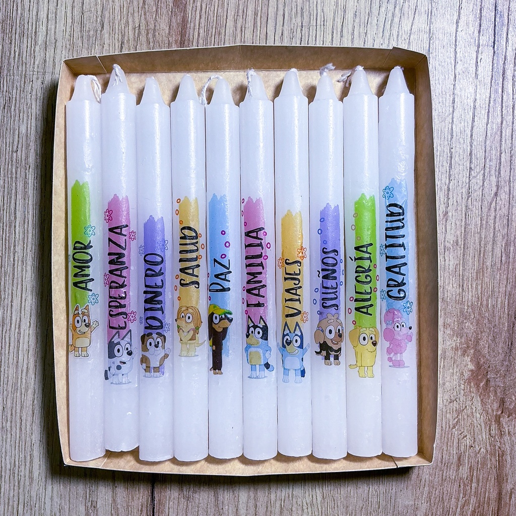 Bluey Velas