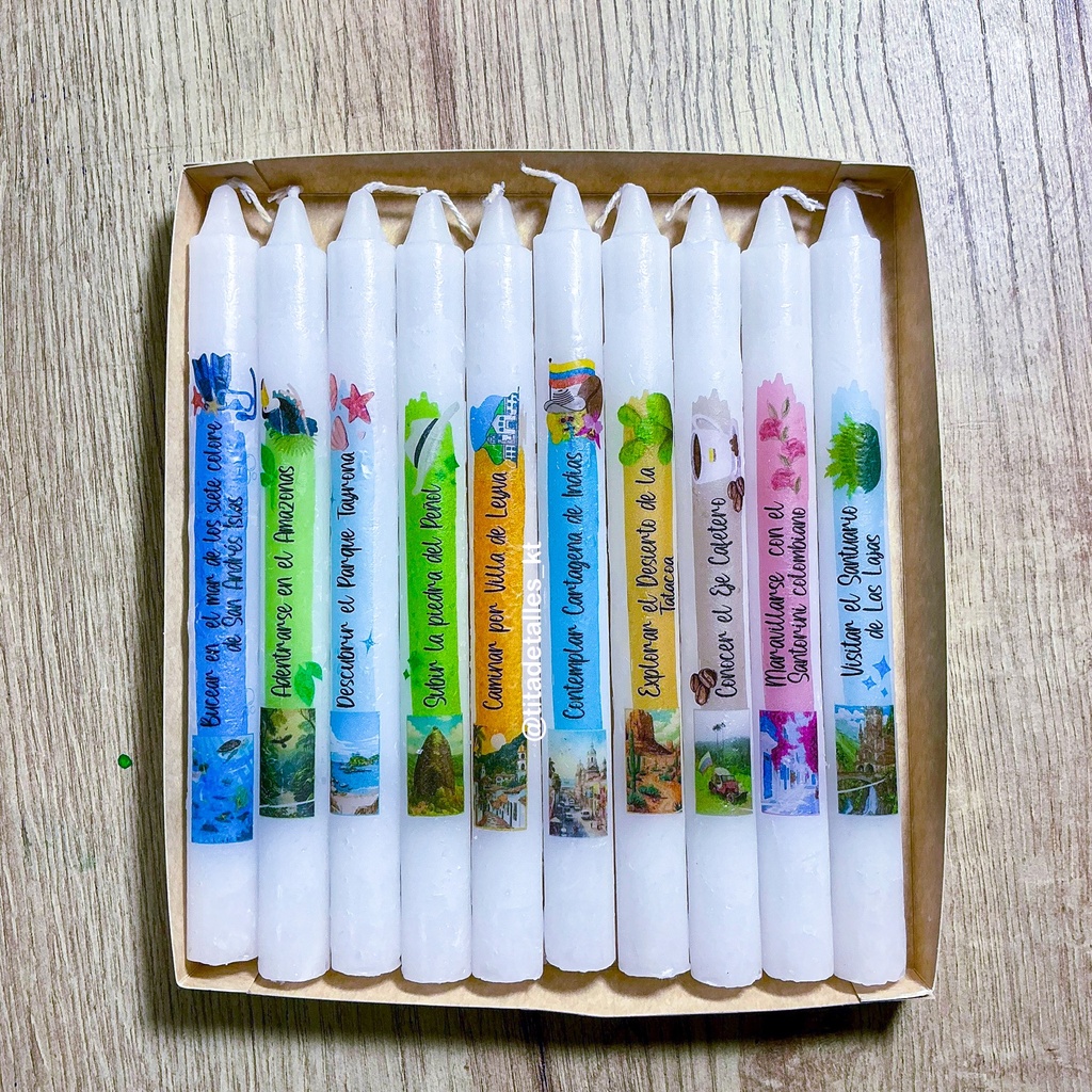 Viajando Por Colombia Velas