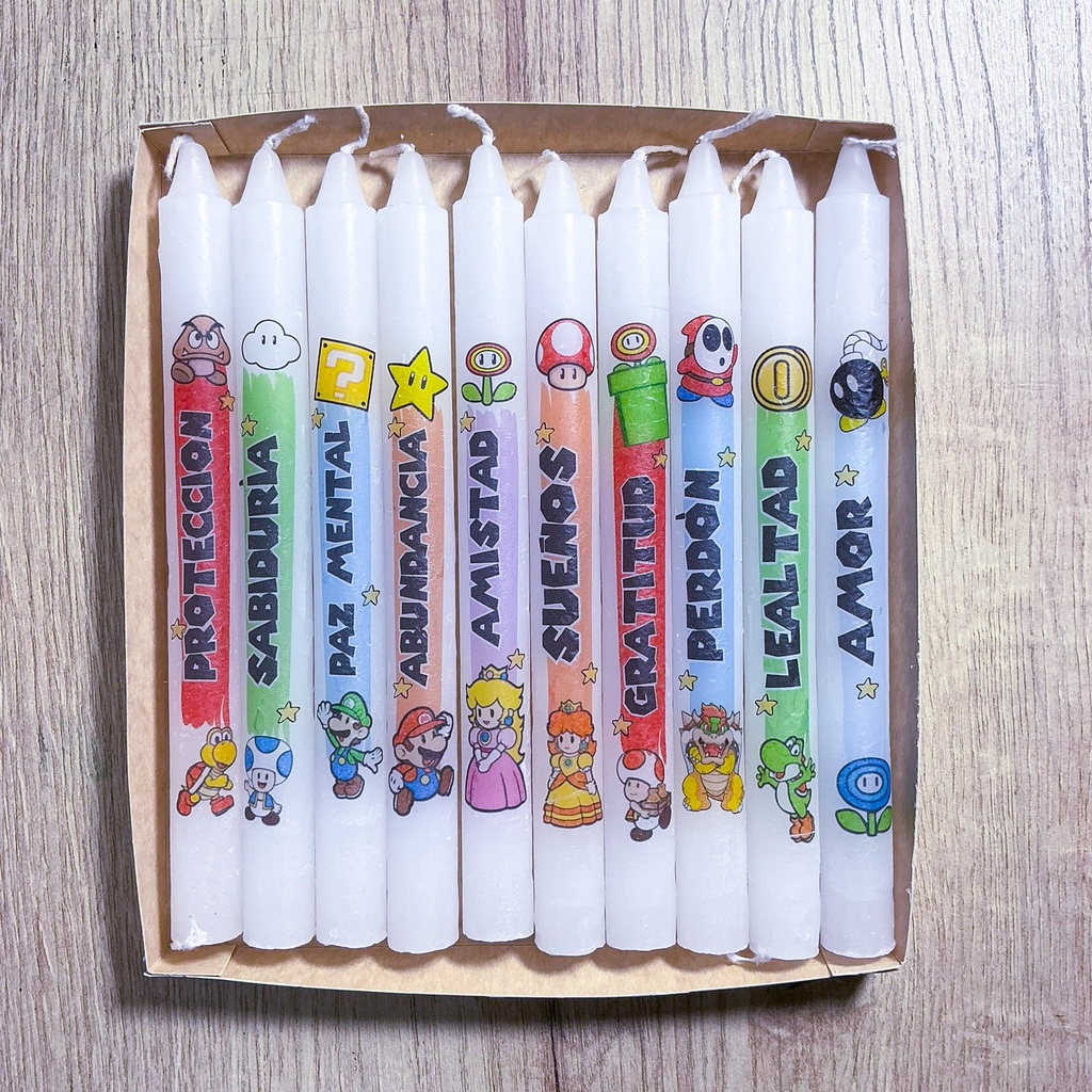 Mario Bros Velas