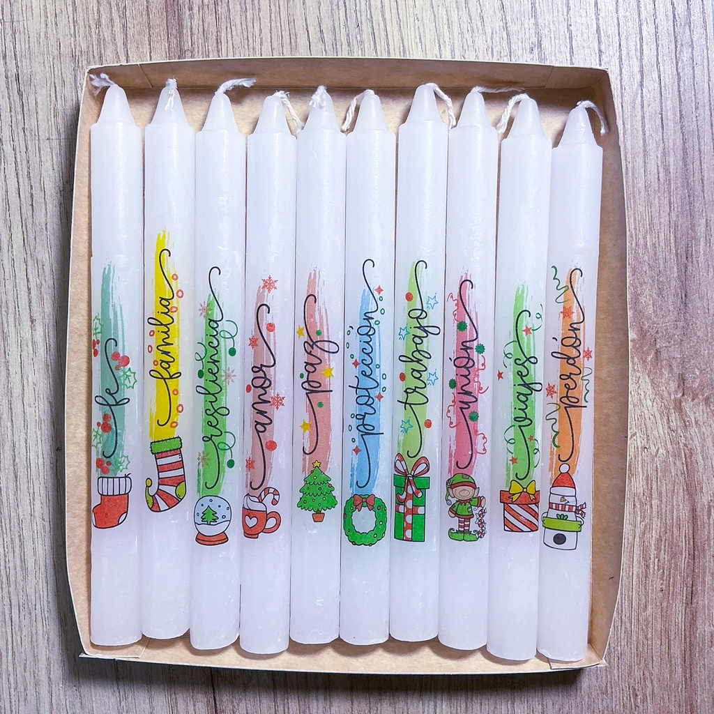 Navidad Color Velas