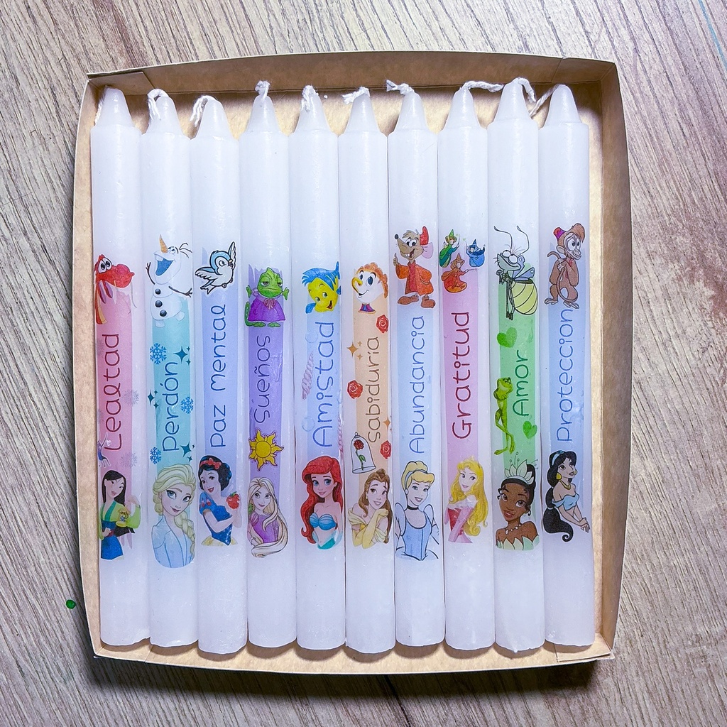 Princesas Velas