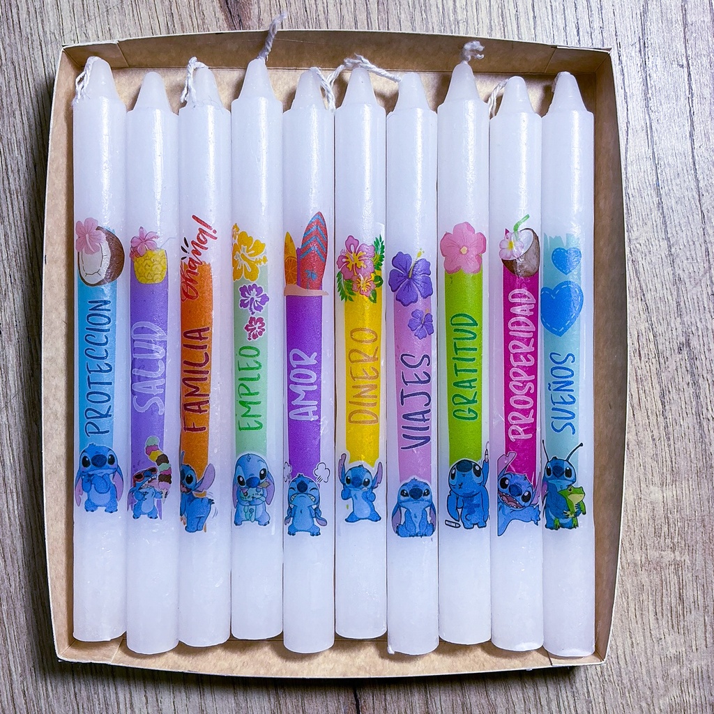 Stich Color Velas