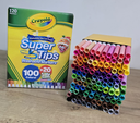 Marcadores Crayola Supertips x 120 Colores