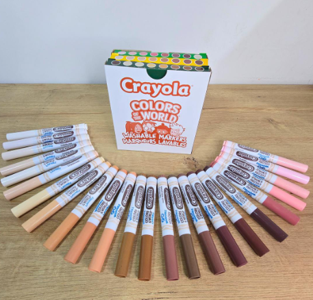 Marcadores Crayola Colors of the World x 24 Colores