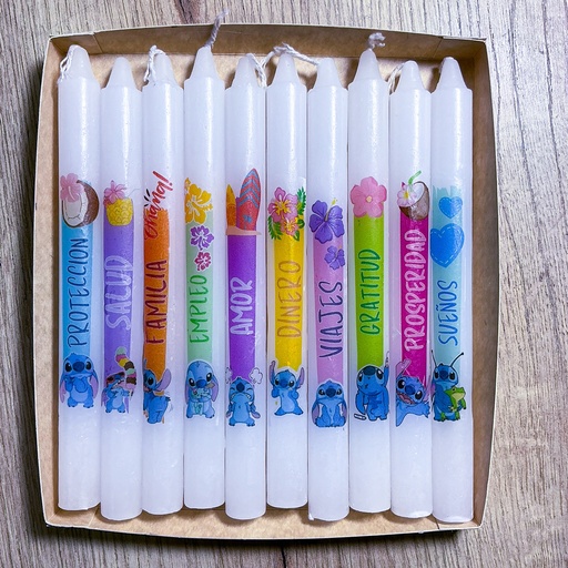 Stich Color Velas